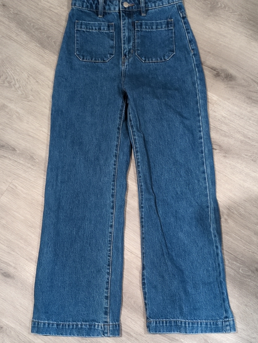 ROLLA'S High Rise Wide-Leg Jeans in Blue Sz 25